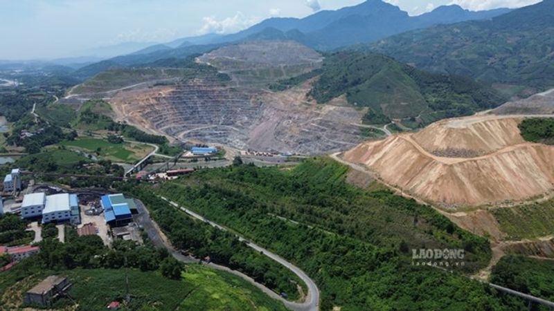 Mỏ đồng Sin Quyền tại huyện Bát Xát (tỉnh Lào Cai)
