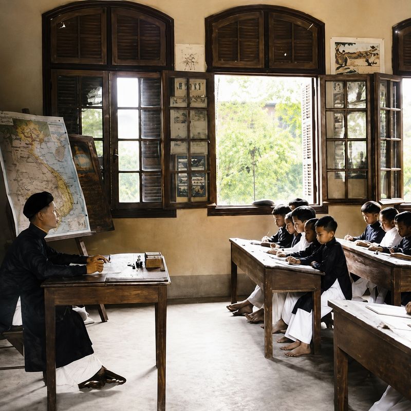 Ảnh màu Phong trào Đông Kinh Nghĩa Thục